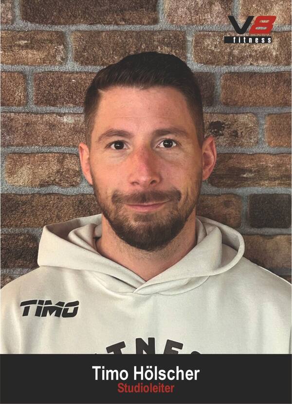 Timo Hölscher, Studioleiter im v8 fitness Soest